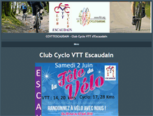 Tablet Screenshot of ccvttescaudain.fr